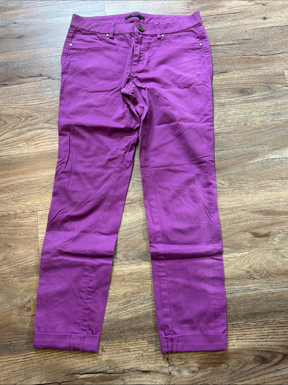 Tahari Capri Pants, Purple (size 4 ) fits size 27
